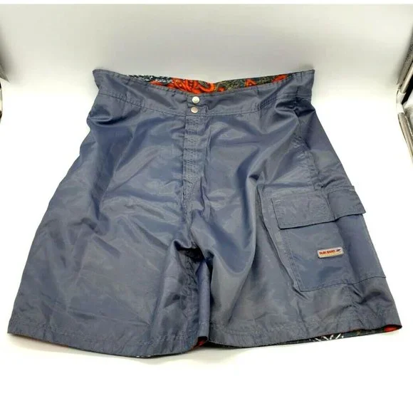 Quik Sand Sportswear Board Shorts Mens 36" Waist Reversable Beach Swim Vacation - Picture 6 of 8